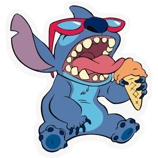 🍦 Эмодзи «Lilo & Stitch» для Telegram