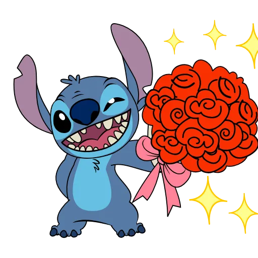 💐 Эмодзи «Lilo & Stitch» для Telegram