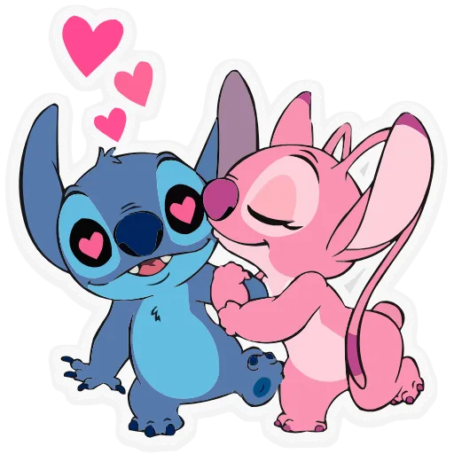 😍 Эмодзи «Lilo & Stitch» для Telegram