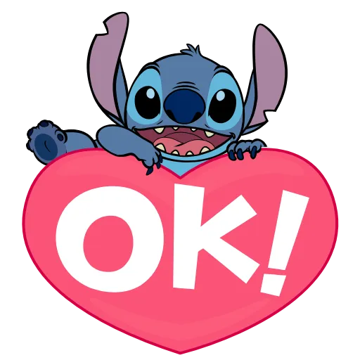 👌 Эмодзи «Lilo & Stitch» для Telegram