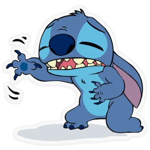 😔 Эмодзи «Lilo & Stitch» для Telegram