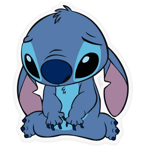 😔 Эмодзи «Lilo & Stitch» для Telegram