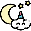 🌙 Эмодзи «Lineal flaticon» для Telegram