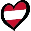 🇦🇹 Эмодзи «Лингвосердца» для Telegram