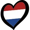🇳🇱 Эмодзи «Лингвосердца» для Telegram
