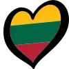 🇱🇹 Эмодзи «Лингвосердца» для Telegram