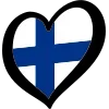 🇫🇮 Эмодзи «Лингвосердца» для Telegram