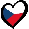 🇨🇿 Эмодзи «Лингвосердца» для Telegram