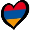🇦🇲 Эмодзи «Лингвосердца» для Telegram