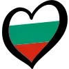 🇧🇬 Эмодзи «Лингвосердца» для Telegram