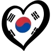 🇰🇷 Эмодзи «Лингвосердца» для Telegram