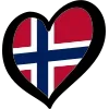 🇳🇴 Эмодзи «Лингвосердца» для Telegram