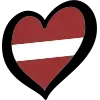 🇱🇻 Эмодзи «Лингвосердца» для Telegram