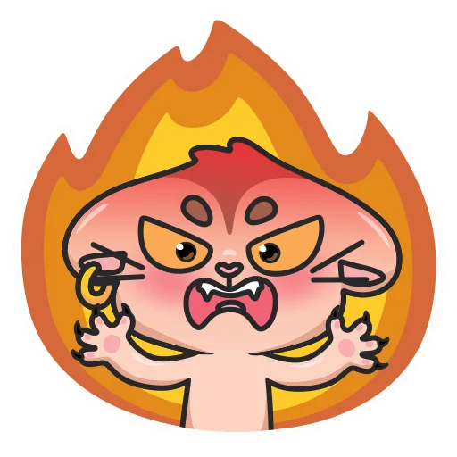 🔥 Стикер «Sima» для Telegram