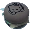 🍔 Эмодзи «Blue vibe hello Kitty» для Telegram