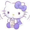 🌟 Эмодзи «💜 фиолетовый муд хеллоу китти» для Telegram