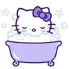 🌟 Эмодзи «💜 фиолетовый муд хеллоу китти» для Telegram
