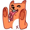 😛 Эмодзи «Лис Из Вк» для Telegram