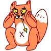 😩 Эмодзи «Лис Из Вк» для Telegram