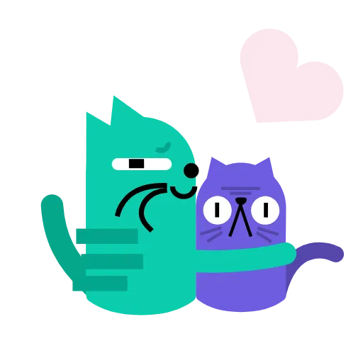 😘 Стикер «Orange Catto» для Telegram