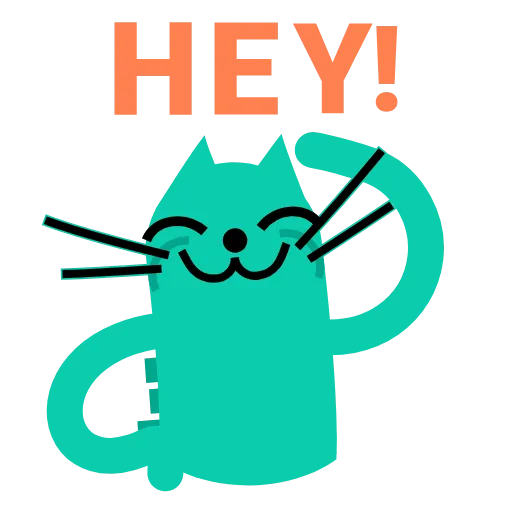 👋 Стикер «Orange Catto» для Telegram