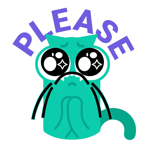 🥺 Стикер «Orange Catto» для Telegram