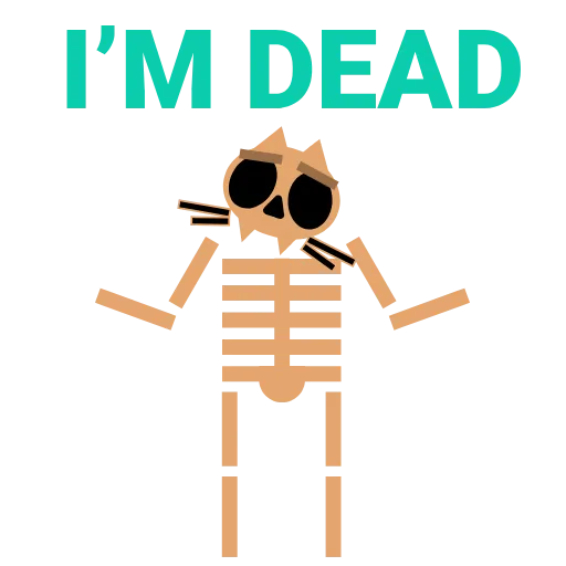 💀 Стикер «Orange Catto» для Telegram
