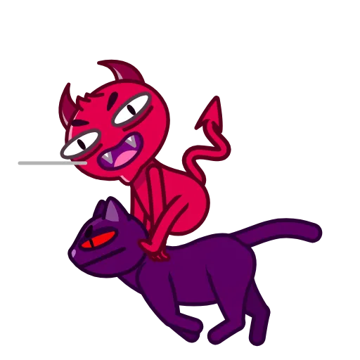 🏇 Эмодзи «Little Devil» для Telegram