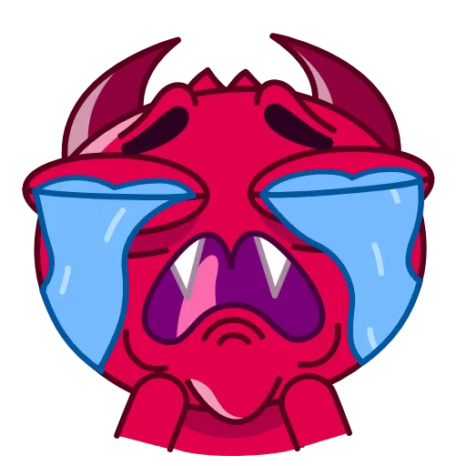 😭 Эмодзи «Little Devil» для Telegram