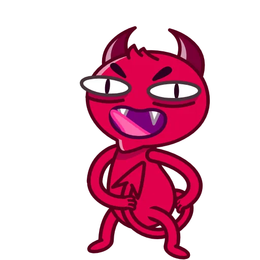 😜 Эмодзи «Little Devil» для Telegram