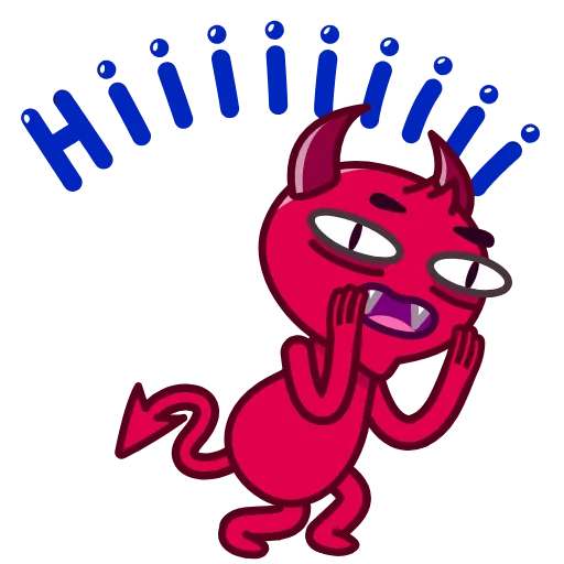 👋 Эмодзи «Little Devil» для Telegram