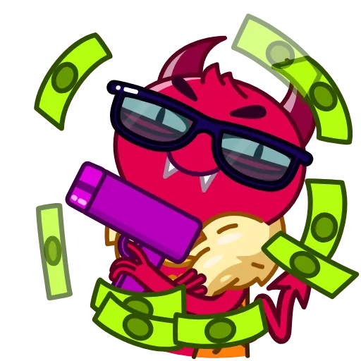 🤑 Эмодзи «Little Devil» для Telegram