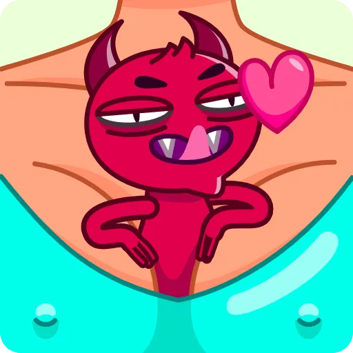😘 Эмодзи «Little Devil» для Telegram