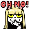 😦 Эмодзи «Fat Cat» для Telegram