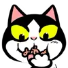 🤤 Эмодзи «Fat Cat» для Telegram