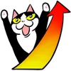 ⤴️ Эмодзи «Fat Cat» для Telegram