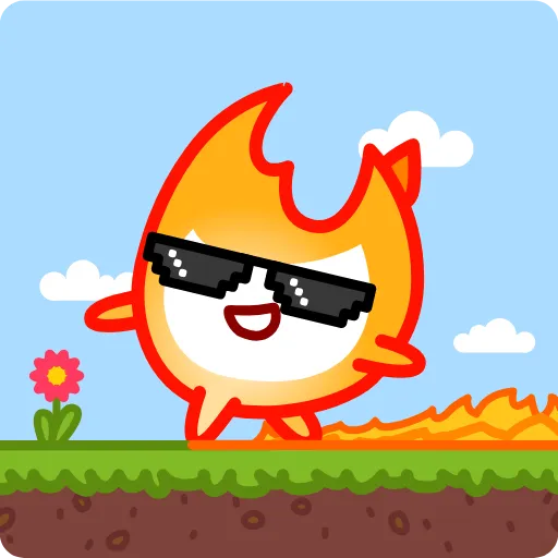 😎 Эмодзи «Little Flame» для Telegram