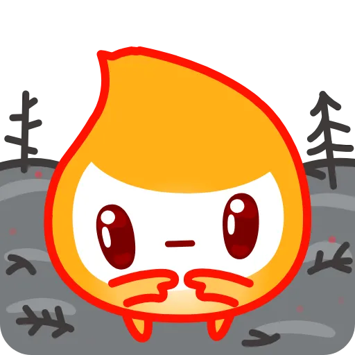 🥺 Эмодзи «Little Flame» для Telegram