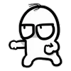 👎 Эмодзи «Little Man» для Telegram