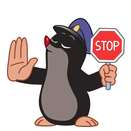 ⛔️ Эмодзи «Krtek» для Telegram