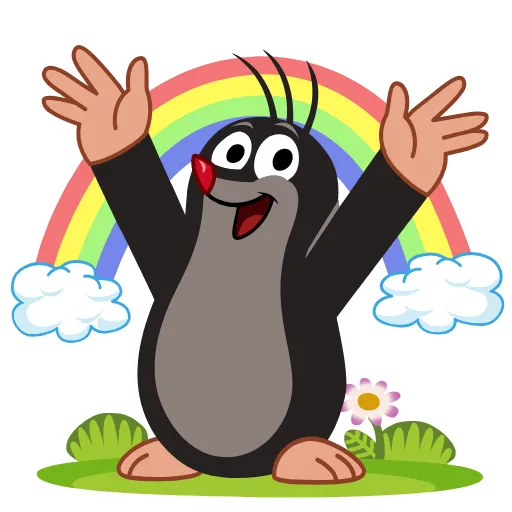 🌈 Эмодзи «Krtek» для Telegram