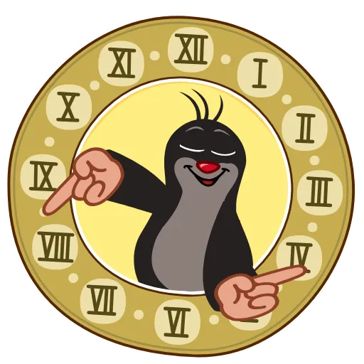 🕰 Эмодзи «Krtek» для Telegram