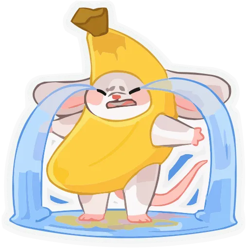 🍌 Эмодзи «Обнимышь» для Telegram