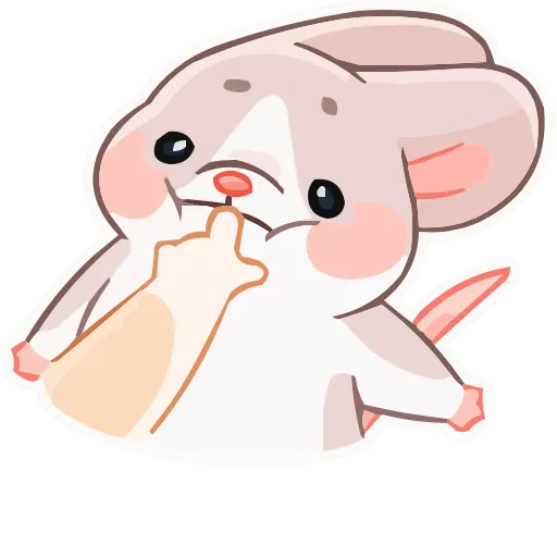 🤫 Эмодзи «Обнимышь» для Telegram