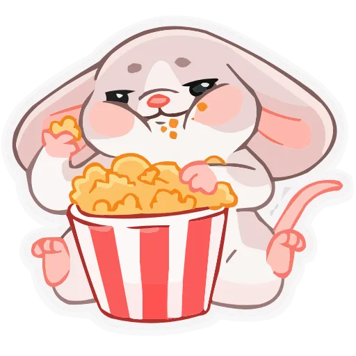 🍿 Эмодзи «Обнимышь» для Telegram