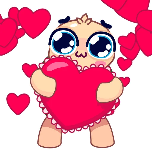 🥰 Эмодзи «Черепашонок» для Telegram