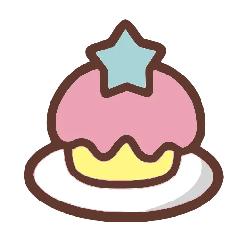 🧁 Эмодзи «Little Twin Stars» для Telegram