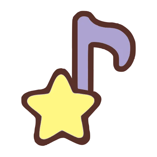 🎵 Эмодзи «Little Twin Stars» для Telegram