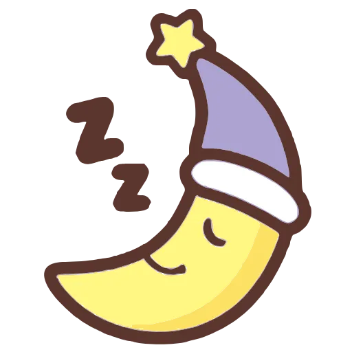🌛 Эмодзи «Little Twin Stars» для Telegram