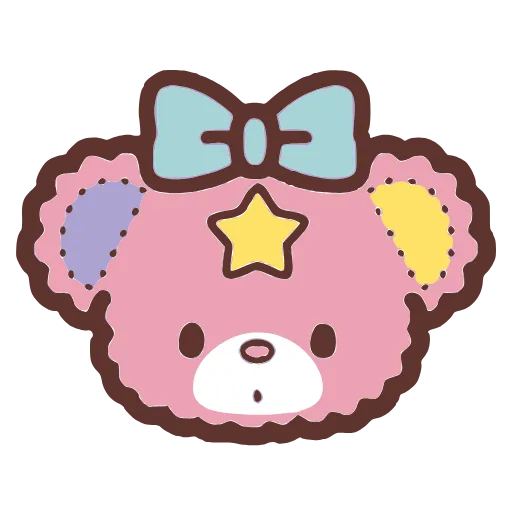 🧸 Эмодзи «Little Twin Stars» для Telegram